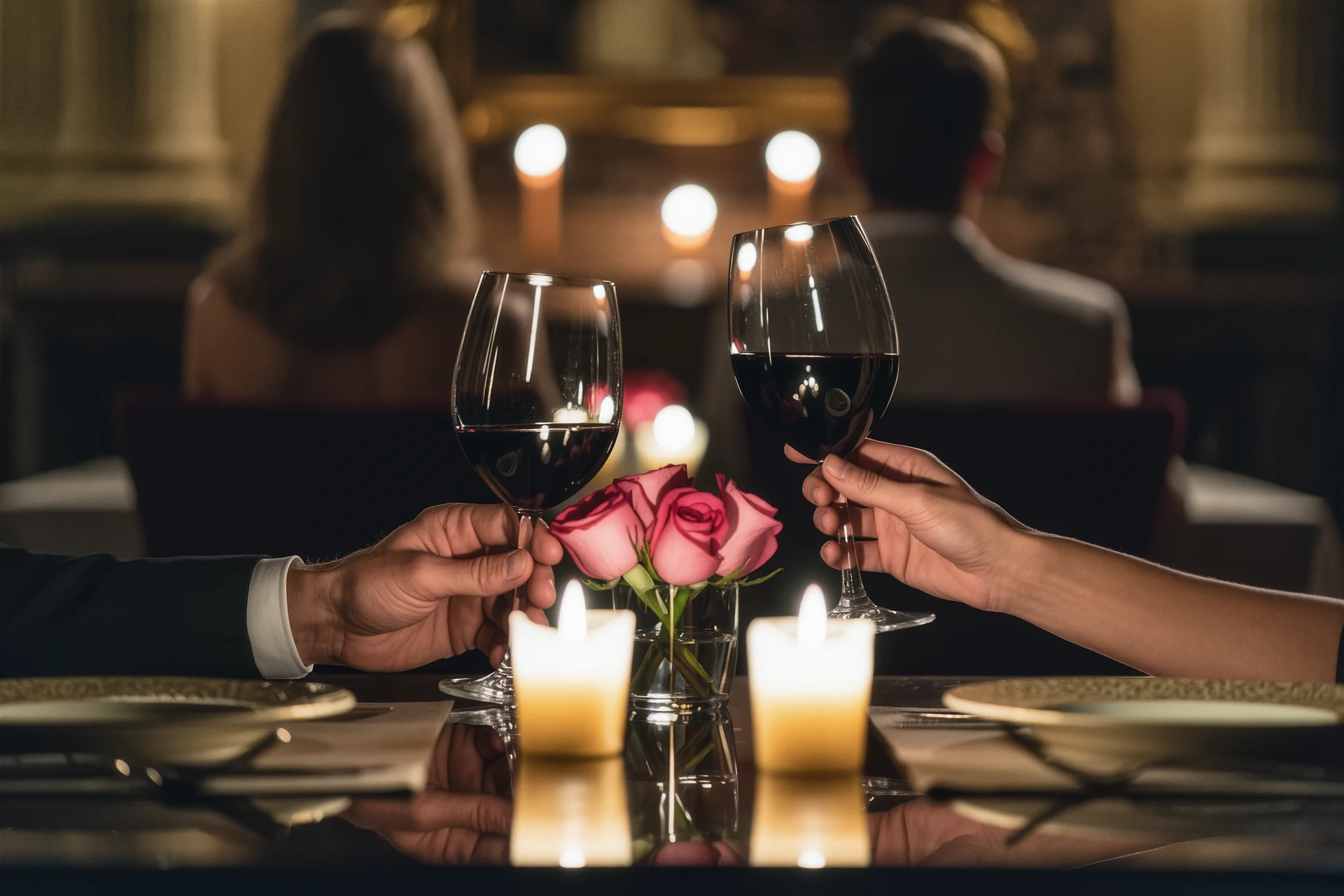 Romantisches Abendessen im Date Night Restaurant