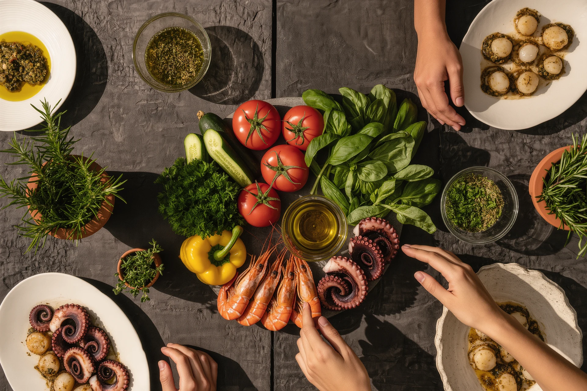 Moderne mediterrane Küche: Eine kulinarische Fusion