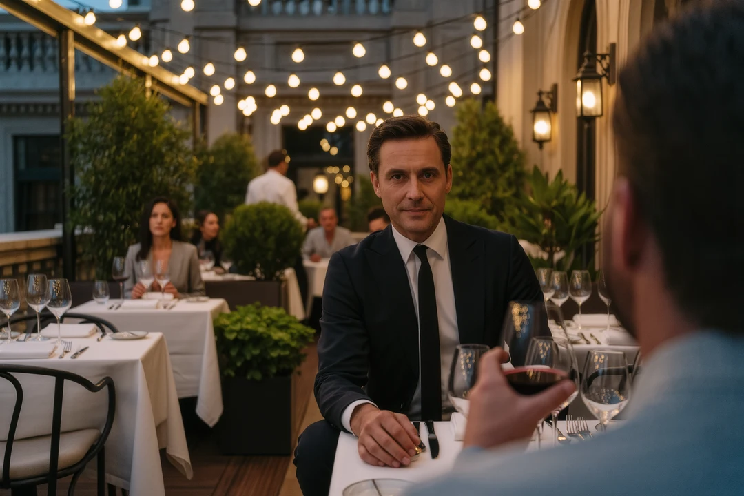 Die Charme von Restaurant Terrasse