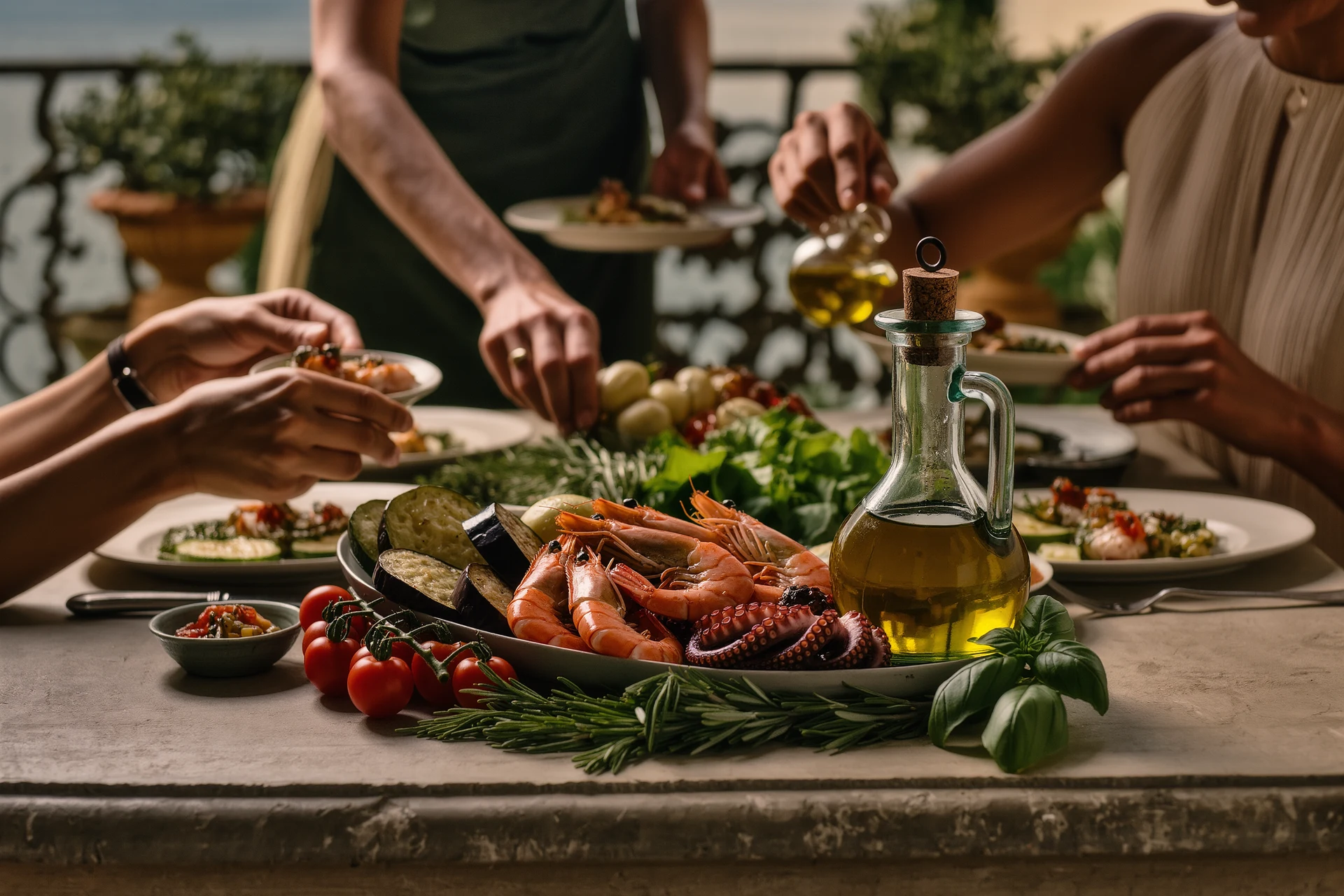 Die mediterrane Küche für die Familie