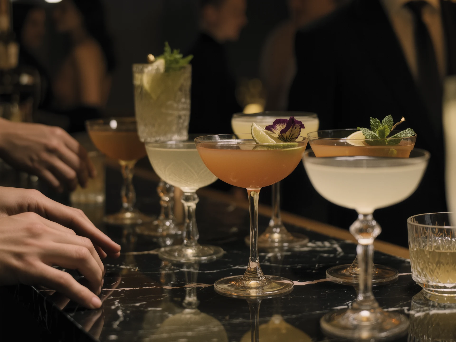 Gestaltung einer professionellen Drinkkarte