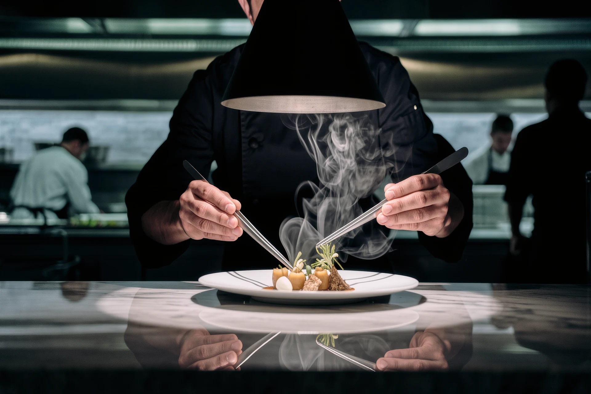 Exquisite Spitzenküche im Boutique Hotel